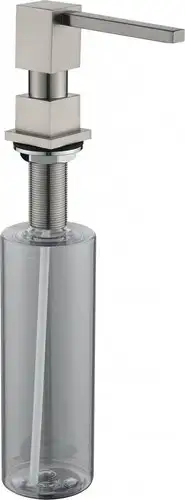 Дозатор для жидкого мыла Grocenberg AC0033 (никель) – изображение в каталоге