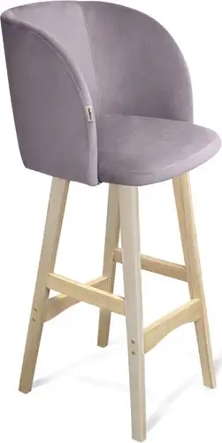 Стул Sheffilton SHT-ST33/S65 (сиреневая орхидея/прозрачный лак) – изображение в каталоге