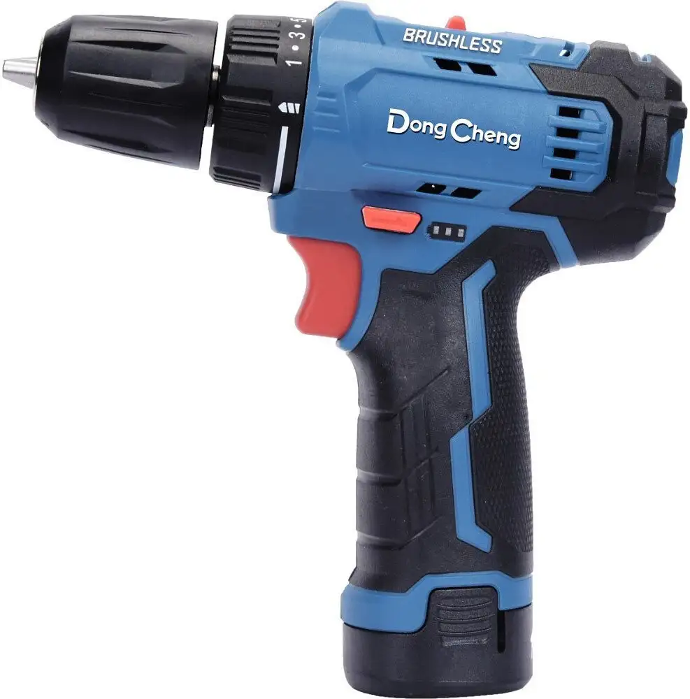 Дрель-шуруповерт DongCheng DCJZ23-10 Type EK (с 2-мя АКБ, кейс) – фото товара