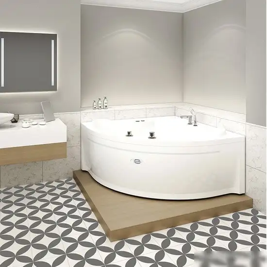 Ванна Vannesa Сандра 149x149 2-78-0-0-1-221 (с экраном и каркасом) - фото товара