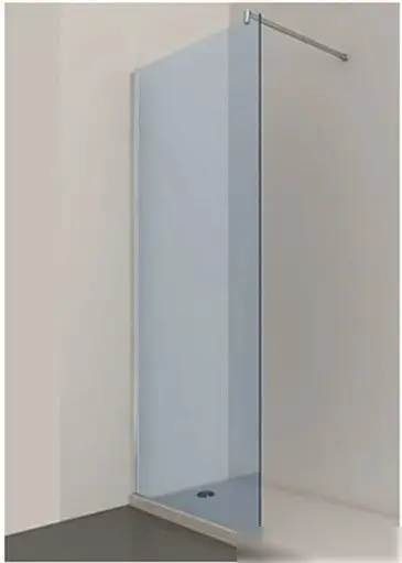 Душевая стенка Стеклоконтакт 8F-2000х795 (прозрачное стекло) - фото товара