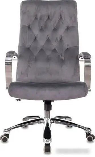 Офисное кресло Бюрократ T-9928SL Fabric (серый Italia 26/крестовина металл хром)