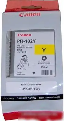 Картридж Canon PFI-102Y (0898B001AA) – фото товара