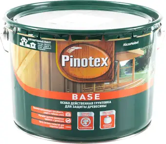 Пропитка Pinotex Base 9 л (бесцветный)