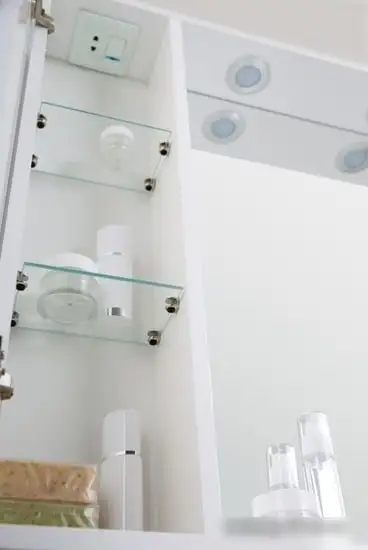 BelBagno Шкаф с зеркалом Marino-SPC-700/750-1A-BL-P-R (bianco lucido) – фото товара