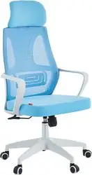 Офисное кресло CHAIRMAN CH636 (ткань, белый пластик/синий) – изображение в каталоге