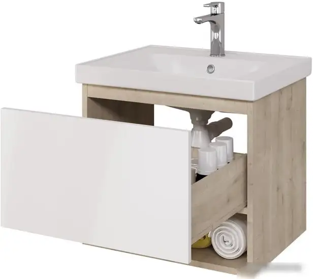 Мебель для ванных комнат Dreja Тумба под умывальник Perfecto 60 99.0811 – фото товара