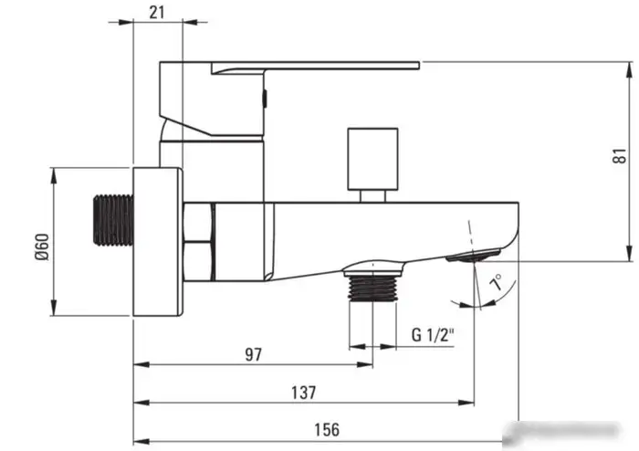 Смеситель Deante Alpinia BGA_Z10M - фото товара