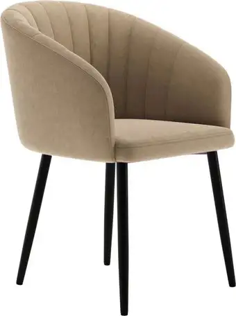 Стул с подлокотниками Табурет Верона (бренди 32/каркас черный) – изображение в каталоге