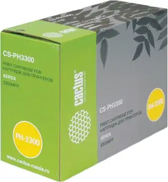 Картридж CACTUS CS-PH3300 (аналог Xerox 106R01412) – изображение в каталоге
