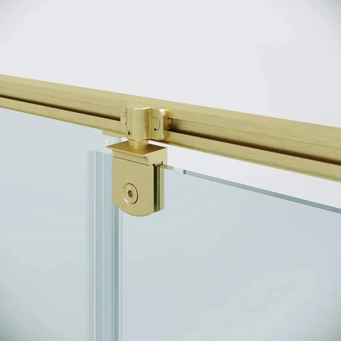 Душевой уголок Niagara Nova NG-45-9ASG-A90SG-34 90х90х195 (золото сатин/прозрачное стекло) - фото товара