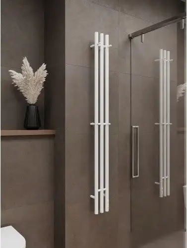 Полотенцесушитель TERMINUS Стойка Tres Круг 1600 (белый) - фото товара