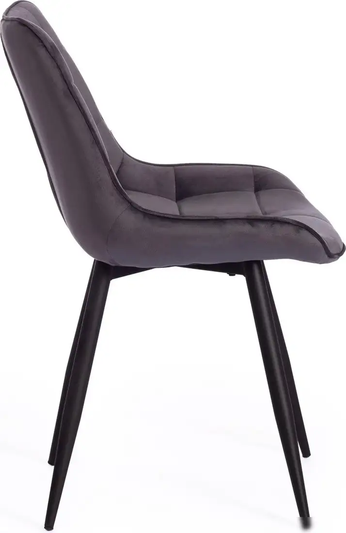 Стул TetChair Abruzzo металл/велюр (серый вельвет HLR-21) – фото товара