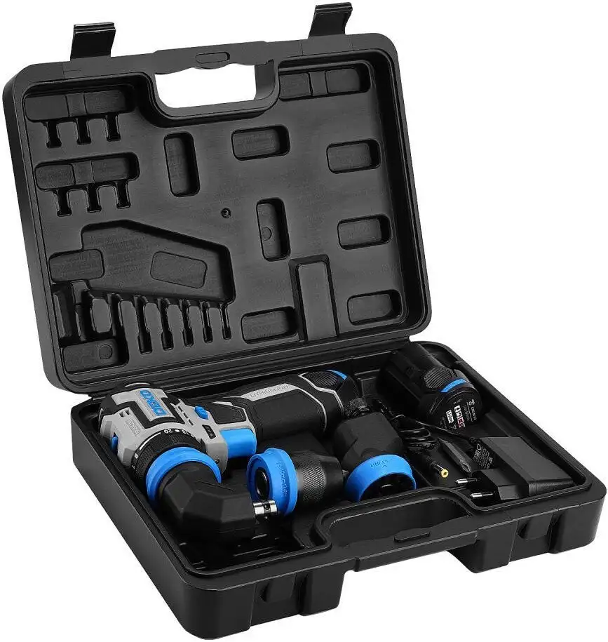 Дрель-шуруповерт Deko DKCD12 PRO ONE 085-1320 (с 2-мя АКБ, кейс) – фото товара