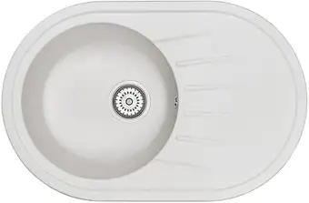 Кухонная мойка Granula ST-7601 (белый) - изображение в каталоге