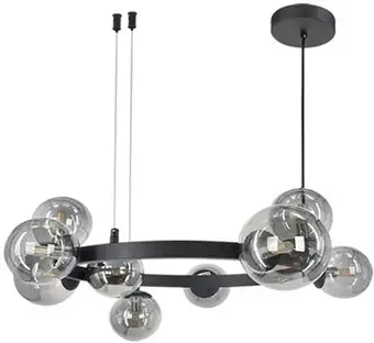 Подвесная люстра Mirastyle XL-21003/9 BK+LSG – изображение в каталоге