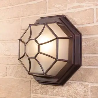 Уличный настенный светильник Elektrostandard Telarana L GL 1024D (капучино) – изображение в каталоге