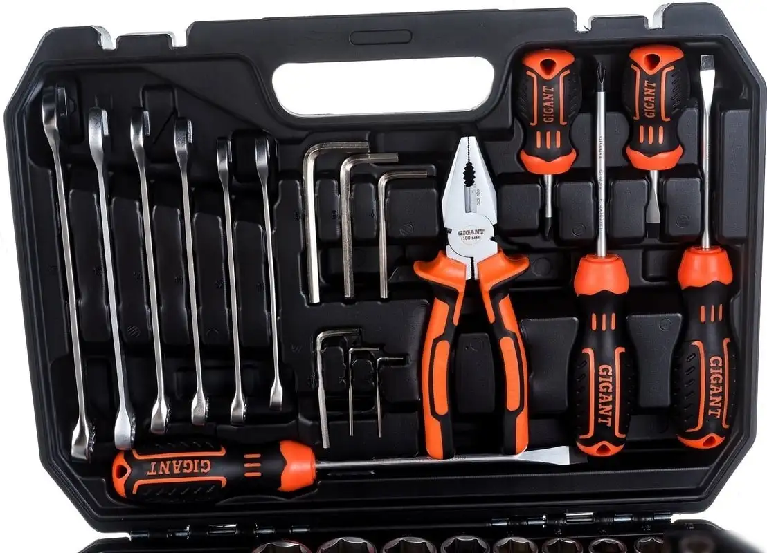 Набор домашнего мастера Gigant GAS-66 (66 предметов) – фото товара