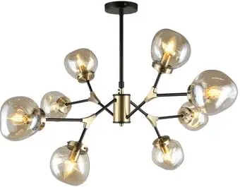 Люстра средней высоты Omnilux Crotone OML-95107-08 – изображение в каталоге