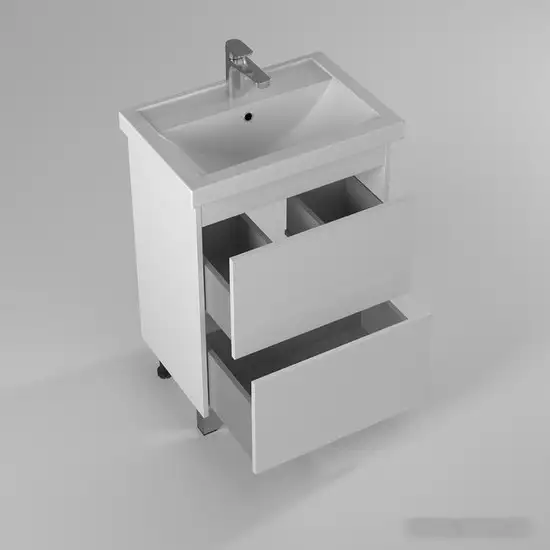 Briz Тумба напольная Риччи 60 с умывальником Фостер – фото товара