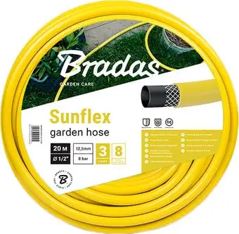 Шланг Bradas Sunflex 12.5 мм WMS1/250 (1/2", 50 м) – изображение в каталоге