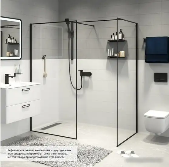 Душевая стенка IDDIS Slide SLI8BS1i23 - фото товара