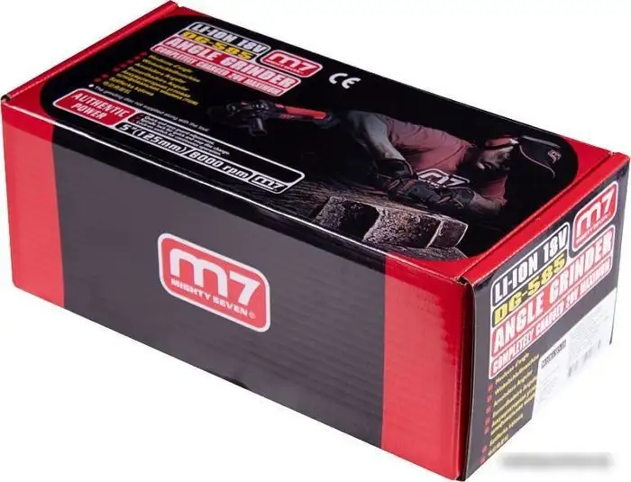 Угловая шлифмашина M7 DG-585 (без АКБ) – фото товара