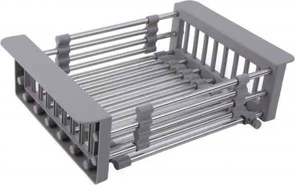 Кухонная мойка Marblan Comfort 60 (серебристый, с сифоном и колландером) - фото товара