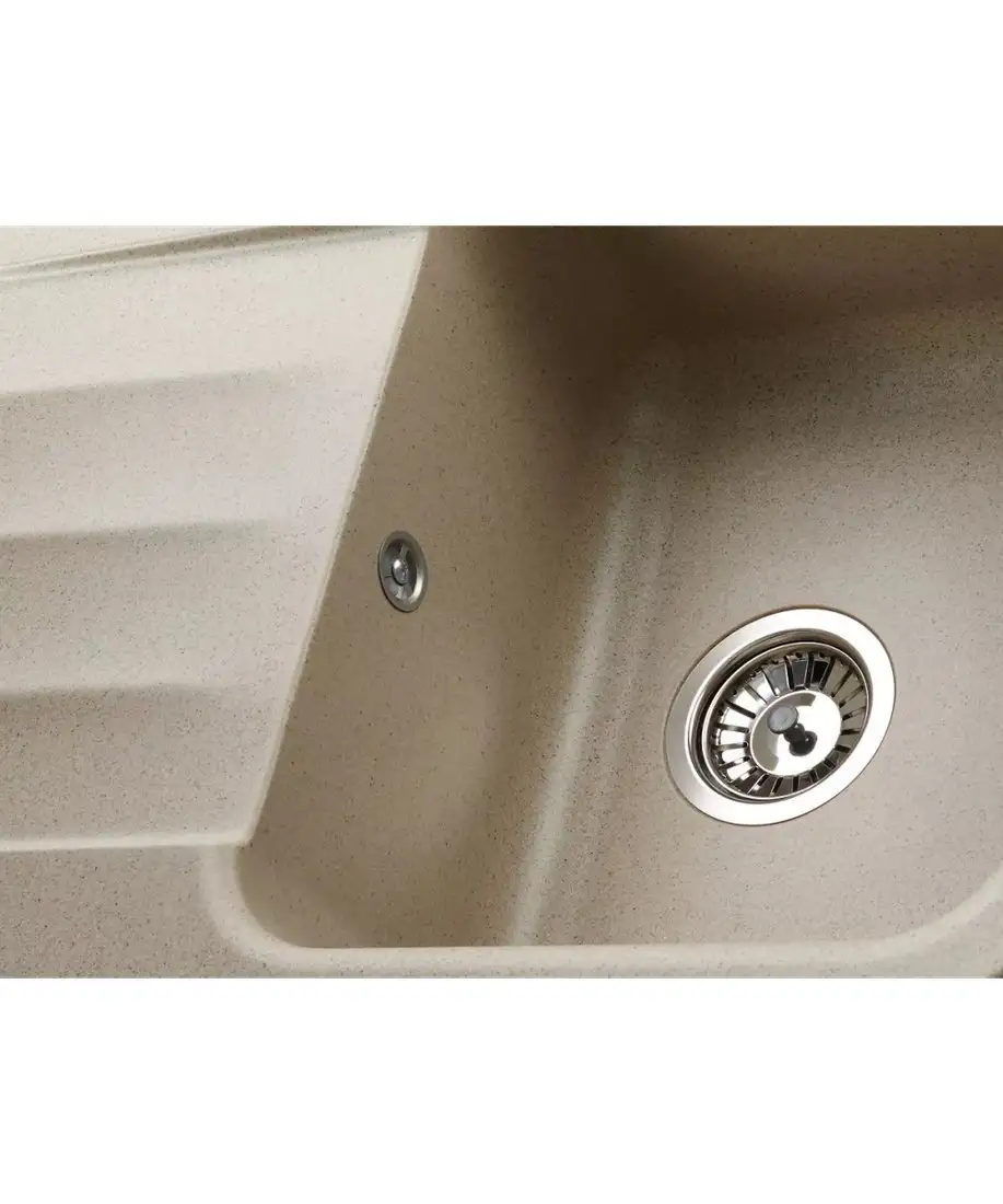 Кухонная мойка KUPPERSBERG Lira 1B1D Beige - фото товара