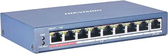 Коммутатор Hikvision DS-3E0109P-E(C) – фото товара