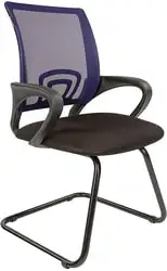 Кресло CHAIRMAN 696 V (черный/синий) – изображение в каталоге