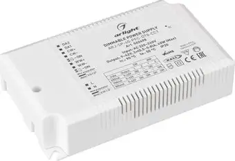 Блок питания Arlight ARJ-SP-40-PFC-DT8-ССT (40W. 9-42V. 0.5-0.8А) 040498 – изображение в каталоге