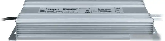Светодиодный драйвер Navigator ND-P150-IP67-12V – фото товара