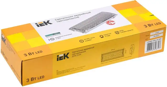 Светильник IEK ДПА 2104 LDPA0-2104-60-K01 – фото товара