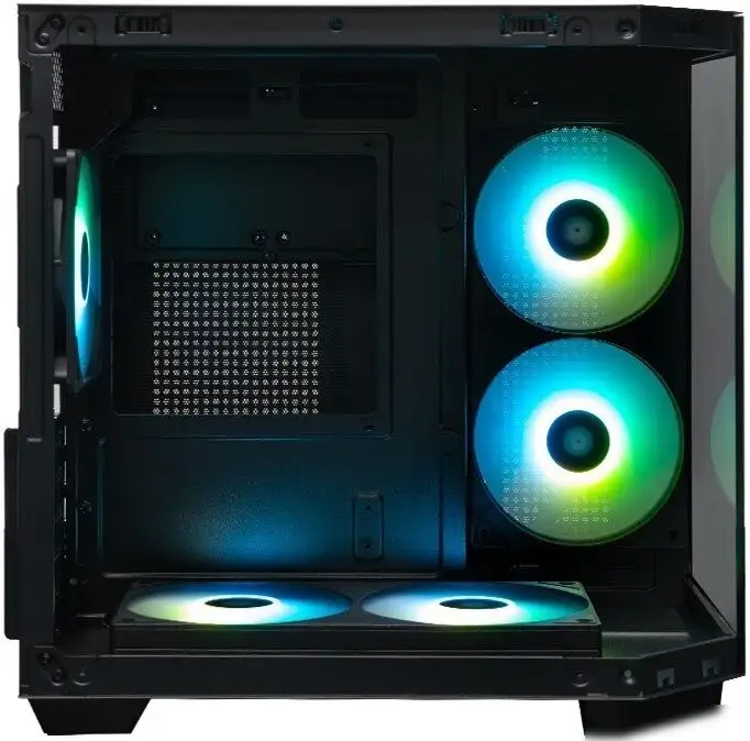 Корпус XASTRA QT400M 5ARGB-FC-C6-AC (черный) – фото товара
