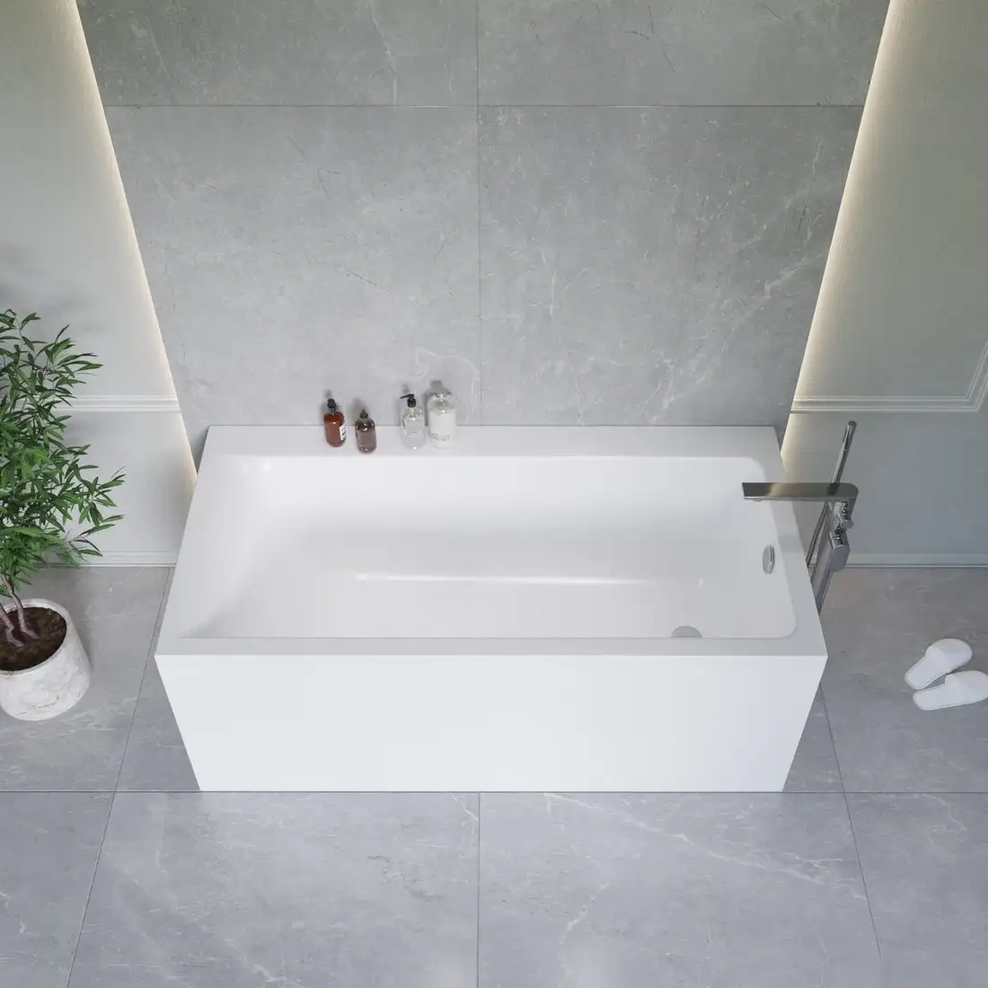 Ванна Lauter Seraphina 170x80 2112170R (с каркасом) - фото товара