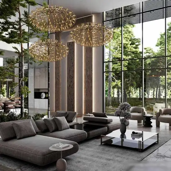 Подвесная люстра LOFT IT Raimond 9027-75 Gold – фото товара