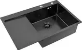 Кухонная мойка ARFEKA ECO AR 780*500 R BLACK PVD NANO