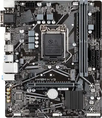 Материнская плата Gigabyte H410M H V3 (rev. 1.0) – изображение в каталоге