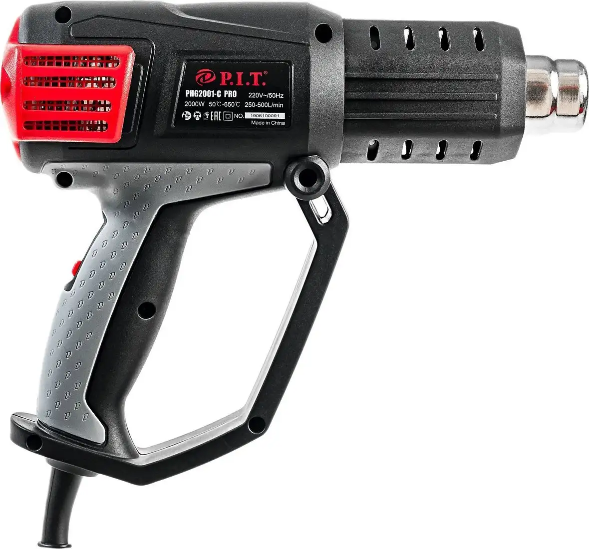 Промышленный фен P.I.T. PHG2001-C (кейс) – фото товара