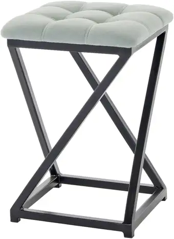 Табурет AMC Comfort 8.1.10 (ткань мятный/черный) – изображение в каталоге