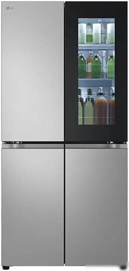 Четырёхдверный холодильник LG InstaView GC-V22FFMMB - фото товара