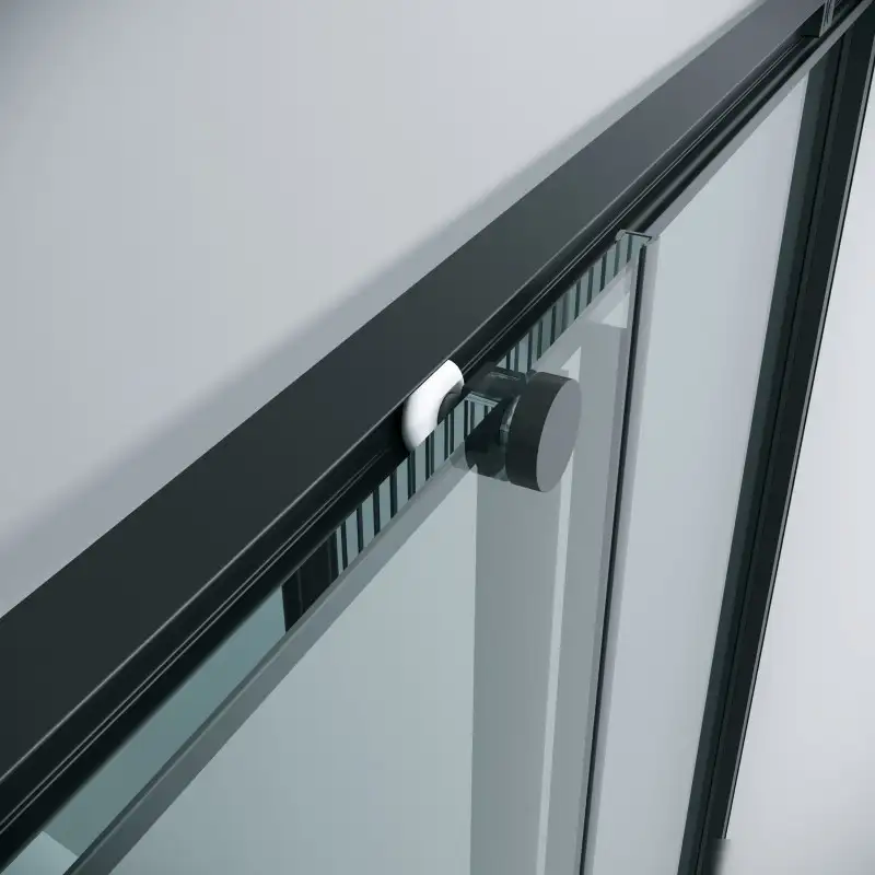 Душевой уголок Grossman Galaxy 110x70x195 300.K33.01.1170.21.00 (черный матовый/прозрачное стекло) - фото товара