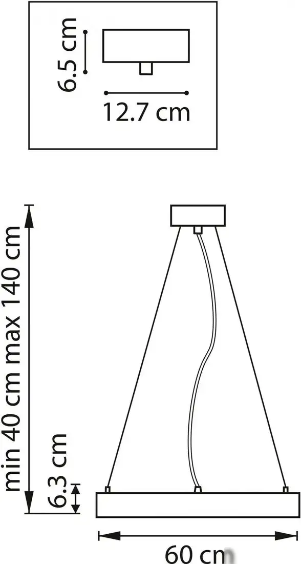 Подвесная люстра Lightstar Saturno 748027 – фото товара