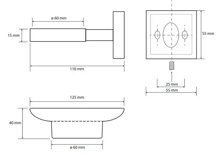 Мыльница Bemeta Beta 132108042 – фото товара