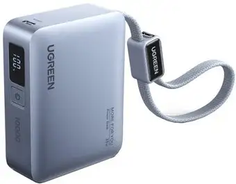 Внешний аккумулятор Ugreen PB584 75173B 10000mAh (серый, китайская версия) – изображение в каталоге