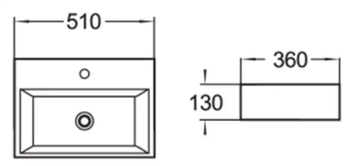 Умывальник SantiLine SL-1006 - фото товара
