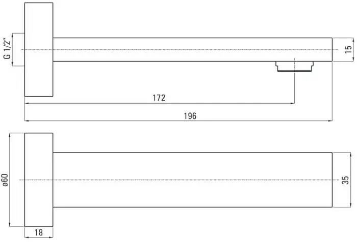 Излив Deante Cascada Nero NAC N82K - фото товара