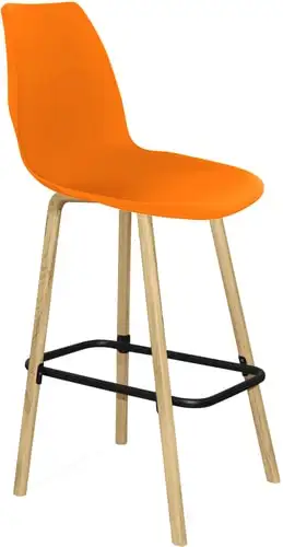 Стул Sheffilton SHT-ST29/S94 (оранжевый RAL2003/прозрачный лак/черный) – изображение в каталоге