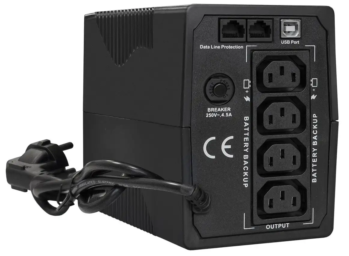Источник бесперебойного питания ExeGate SpecialPro Smart LLB-600.LCD.AVR.C13.RJ.USB – фото товара
